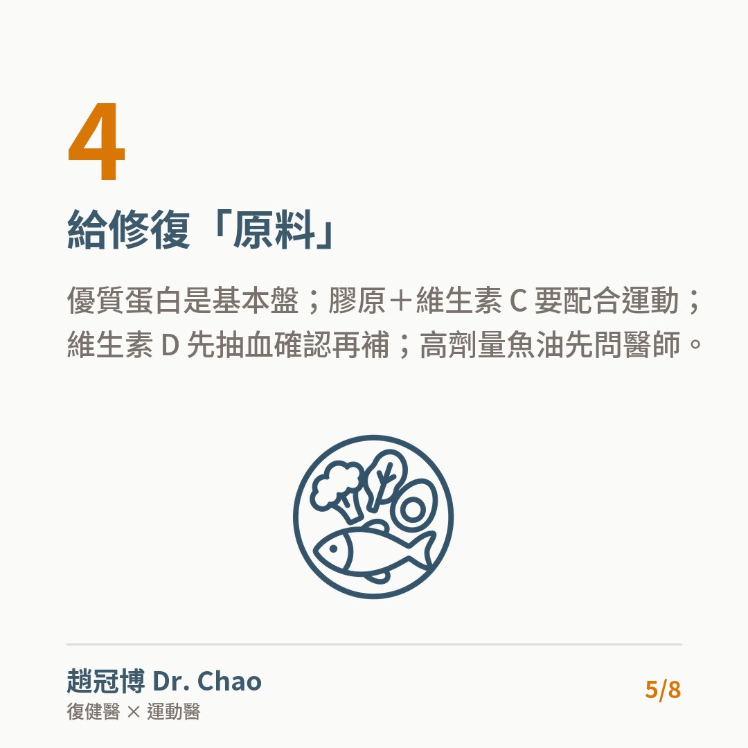 給修復「原料」